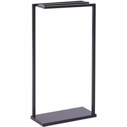 Porte-serviettes sur pied au design moderne . Ce porte-serviettes moderne et élégant vous permettra de garder votre salle de ...
