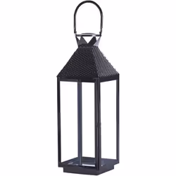 Bougeoir décoratif pour chambre ou salon. Inspirée des formes industrielles, cette lanterne simple est sûre de devenir un élé ...