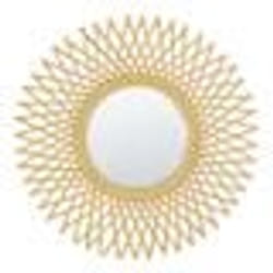 Miroir mural rond en rotin 60 cm TAGOLU