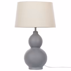 Lampe à poser en céramique gris YENISEI