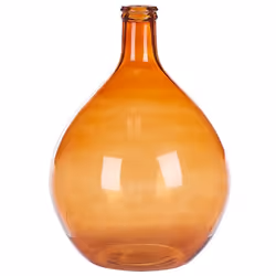 Vase en verre 48 cm brun doré CHATNI