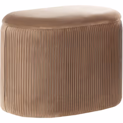 Siège en velours avec rangement. Ce pouf décoratif est un excellent ajout à la plupart des salons ou chambres à coucher, qui  ...
