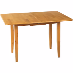 Table de repas rectangulaire avec tiroir. Complétez votre salon ou votre cuisine avec une petite table à manger en bois qui p ...