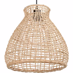Luminaire en forme d'amphore. Cette lampe suspendue est un excellent moyen d'ajouter une touche naturelle à n'importe quelle ...