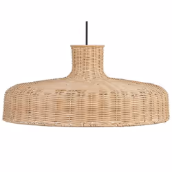 Lampe à suspendre en rotin naturel TAMARIN