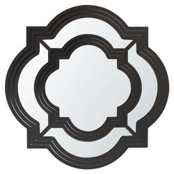 Miroir mural ø 51 cm noir COBETA