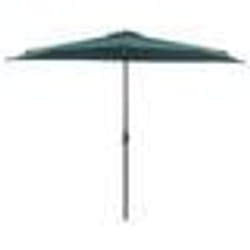 Parasol de jardin demi-rond - BELIANI - GALATI - Vert - Manuel - 270 cm