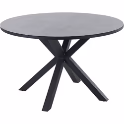 Table d'extérieur. Avec cette table de jardin ronde, vous créerez un espace élégant et confortable pour vous détendre à l'ext ...