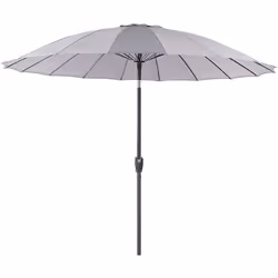 Parasol d'extérieur. Profitez de l'été et détendez-vous à l'ombre sur votre terrasse ou votre balcon grâce à cet élégant para ...
