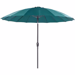 Parasol d'extérieur. Profitez de l'été et détendez-vous à l'ombre sur votre terrasse ou votre balcon grâce à cet élégant para ...