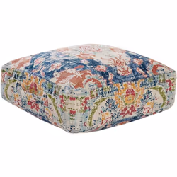 Coussin de sol. Ce coussin de sol coloré sera parfait dans de nombreux intérieurs différents, y compris les intérieurs bohème ...