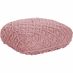 Coussin de sol. Ajoutez un espace d'assise supplémentaire avec ce coussin de sol au style d'inspiration bohème. Le coussin pr ...