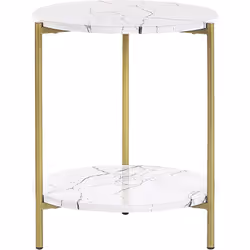 Bout de canapé. Améliorez le look de votre intérieur avec cette table d'appoint élégante, qui convient parfaitement comme piè ...