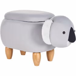 Pouf animal en forme de Koala. Remplissez la chambre de votre enfant de joie en ajoutant des meubles et des accessoires aux f ...