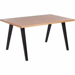 Table de cuisine minimaliste. Avec cette table à manger, vous pouvez créer un endroit parfait pour dîner avec style, organise ...