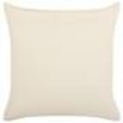 Coussin en coton à motif géométrique blanc et noir 45 x 45 cm MYRICA