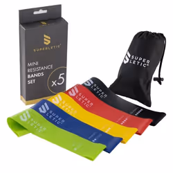 Bandes de résistance - CAPITAL SPORTS - Uros Mini - Set de 5 - 25 niveaux de résistance - 100% latex