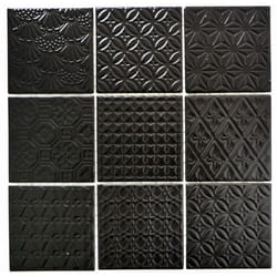 Mosani MOS22B-1403 carreau Mosaique Noir