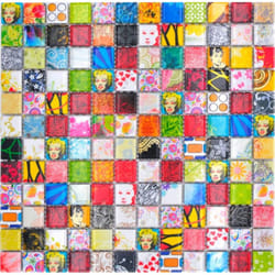 Mosani MOS18D-1605 carreau Mosaique Multicolore