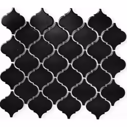 Mosani MOS13-12BM, Mosaique, Vitrocéramique, Noir, Intérieure, Rectangle