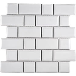 Mosani MOS26WM-0101 carreau Mosaique Blanc