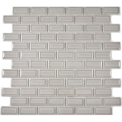 Mosani MOS26-0204 carreau Mosaique Gris