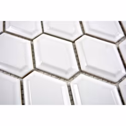 Mosani MOS13MD-0101 carreau Mosaique Blanc