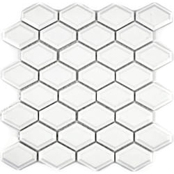 Mosani MOS13MD-0111 carreau Mosaique Blanc