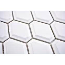 Mosani MOS13MD-0111 carreau Mosaique Blanc