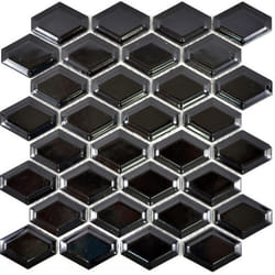 Mosani MOS13MD-0301 carreau Mosaique Noir