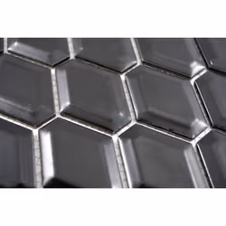 Mosani MOS13MD-0311 carreau Mosaique Noir