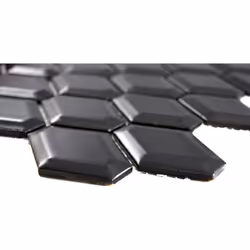 Mosani MOS13MD-0311 carreau Mosaique Noir