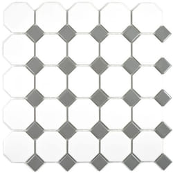 Mosani MOS13-0122 carreau Mosaique Blanc