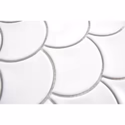 Mosani MOS13-FS01 carreau Mosaique Blanc