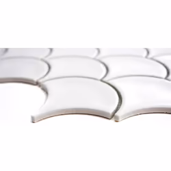 Mosani MOS13-FS01 carreau Mosaique Blanc