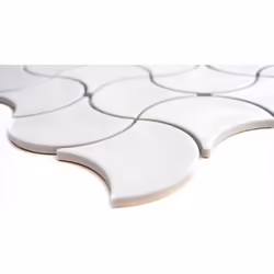 Mosani MOS13-FSW01 carreau Mosaique Blanc