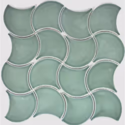 Mosani MOS13-FSW18, Mosaique, Vitrocéramique, Intérieure, Rectangle, 276 mm, 276 mm
