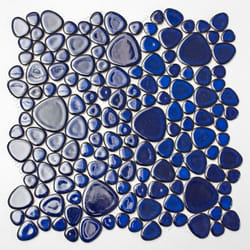 Mosani MOS12-0405 carreau Mosaique Bleu