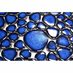 Mosani MOS12-0405 carreau Mosaique Bleu