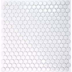 Mosani MOS10-0102, Mosaique, Vitrocéramique, Blanc, Intérieure, Rectangle, 320 mm