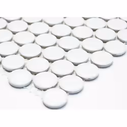 Mosani MOS10-0102 carreau Mosaique Blanc