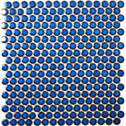 Mosani MOS10-0405, Mosaique, Vitrocéramique, Bleu, Intérieure, Rectangle, 319 mm
