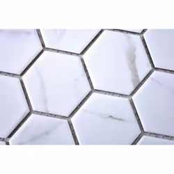 Mosani MOS11G-0102 carreau Mosaique Blanc