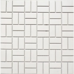 Mosani MOS24-CWM07WM carreau Mosaique Blanc