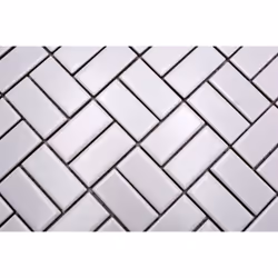 Mosani MOS24-CWM07WM carreau Mosaique Blanc