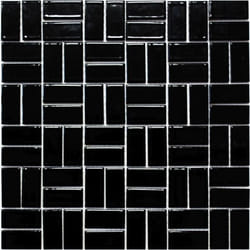 Mosani MOS24-CWM8BG carreau Mosaique Noir