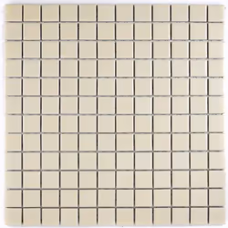 Mosani MOS18D-1911, Mosaique, Vitrocéramique, Beige, Intérieure, Rectangle, 298 mm