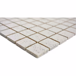 Mosani MOS18-0103-R10 carreau Mosaique Blanc