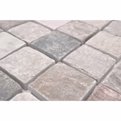 Mosani MOS36-0204 carreau Mosaique Gris, Beige
