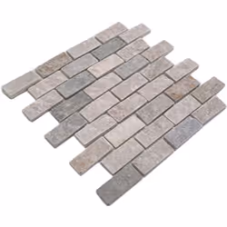 Mosani MOS36-0208 carreau Mosaique Gris, Beige